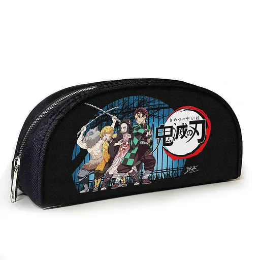 Пенал шкільний з принтом Аніме Клинок, що розсікає демонів 23х10х8 см з принтом для хлопчика (3795)