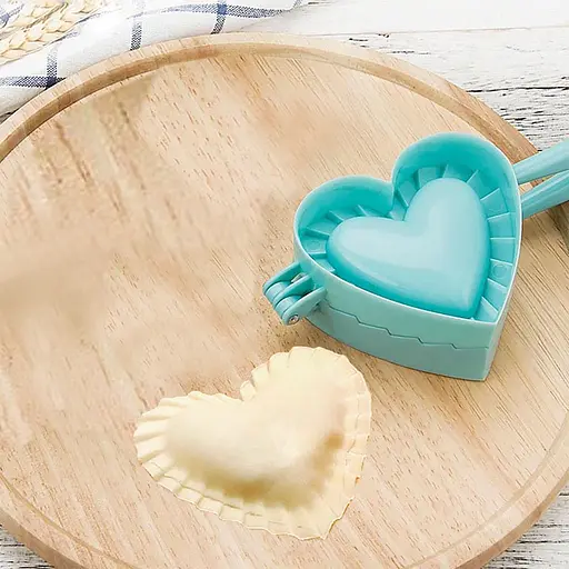 Форма ліплення для пельменів, вареників та равіолі у вигляді серця, Kitchen Master Синій 85823 - фото 6