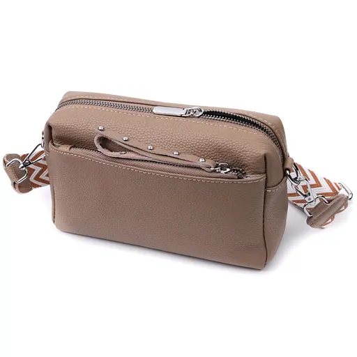 Кожаная женская сумка Vintage 22.5х13х9 см sum0026598 - фото 2