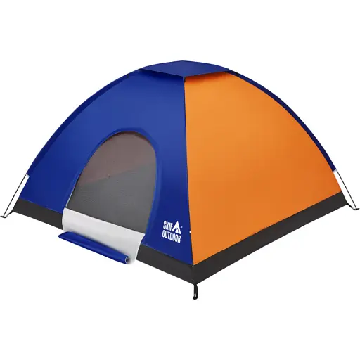 Палатка Skif Outdoor Adventure I 200x200 см Orange-Blue - фото 2