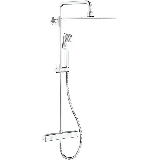 Душова система з термостатом Koer KB-53011-01 KR4722, Хром - фото 1