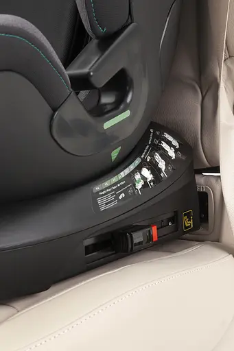 Автокрісло Carrello Avalon CRL-8805 Absolute Black з поворотом, опорною стійкою - фото 4