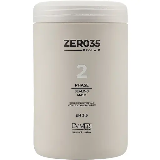 Маска глибокого відновлення Фаза 2 Emmebi Italia Zer035 Sealing Mask 1000 мл