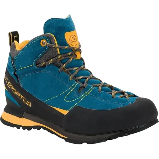 Ботинки LaSportiva Boulder X Mid 44 Blue/Yellow LaSportiva (1052-17EBY 44)