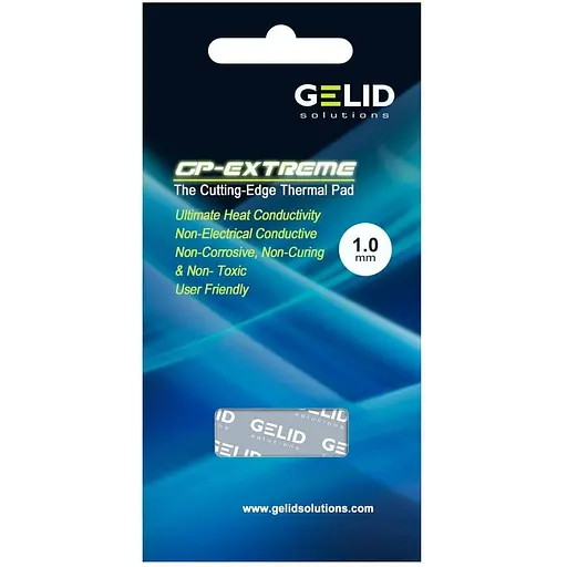 Термоинтерфейс Gelid Solutions GP-Extreme 80x40x1.0 mm TP-GP01-B - фото 2