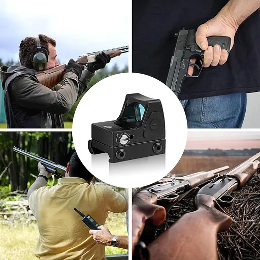 Прицел с красной точкой RMR, 0,77 дюйма 3 MOA - фото 5