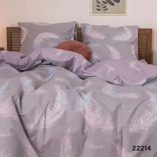 Комплект постільної білизни Viluta євро ранфорс 22214 100% бавовна - фото 1