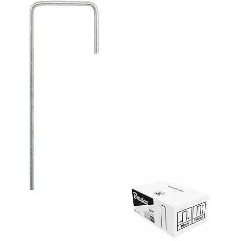 Шпилька Bradas металлическая 3/15 см - 100шт ATSMGJ1315/100BOX - фото 1