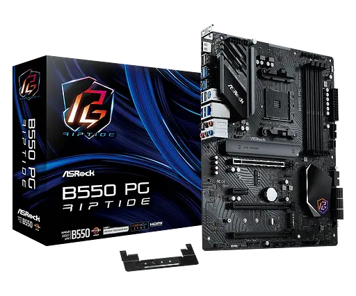 Материнська плата ASRock B550 PG Riptide Socket AM4 (B550 PG Riptide)