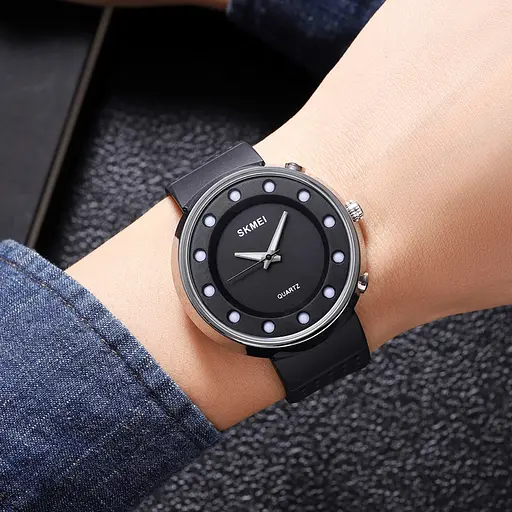 Наручний годинник чоловічий 2132SI Silver Skmei acs0030244 - фото 4