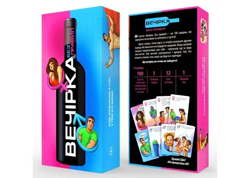 Настольная игра Bombat Game Вечеринка. Без правил (укр.) (80040) - фото 2