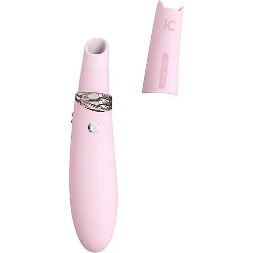 Вибратор с вакуумной стимуляцией KissToy Miss CC Pink SO3622 (95849) - фото 3