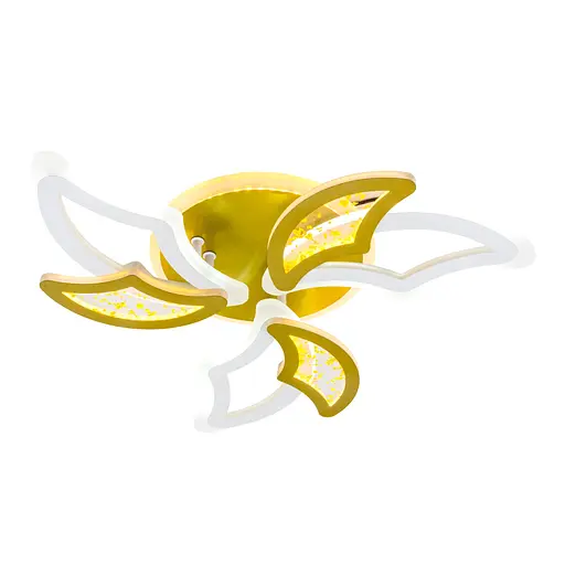 Люстра светодиодная VALESO V K29128-3 3 1 WT GD с пультом - фото 6