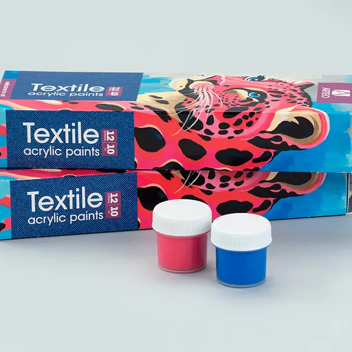 Набір акрилових фарб для розпису тканин Animal 12×10 мл Arteo - фото 5