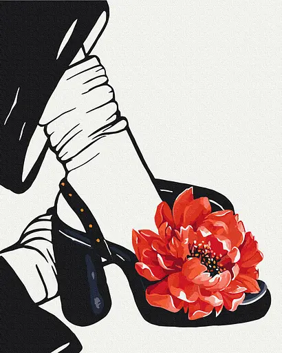 Картина за номерами на підрамнику Brushme Краса в деталях Lunatart