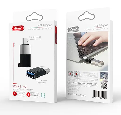 Переходник XO NB149-E TYPE C to USB2.0 connector - фото 1