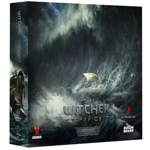 Настольная игра Geekach Games Ведьмак. Старый мир - Скеллиге (The Witcher: Old World - Skellige) (укр.) (GKCH025SK) - фото 1