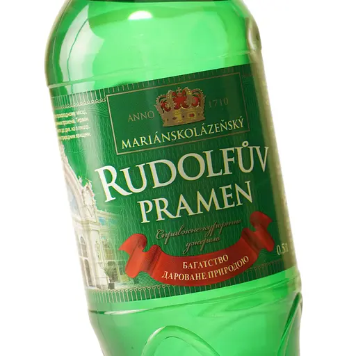 Вода мінеральна Rudolfuv Pramen лікувально-столова 0.5 л - фото 5