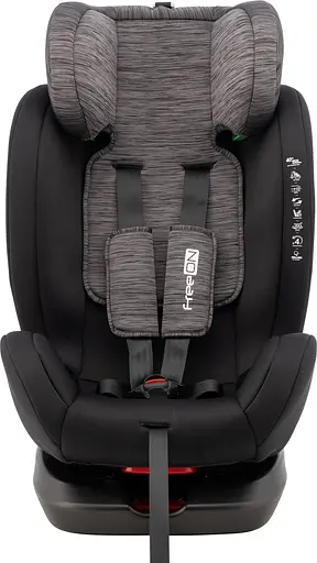 Автокресло FreeON Sierra, i-Size 40-150 см, black-grey [CD] - фото 4