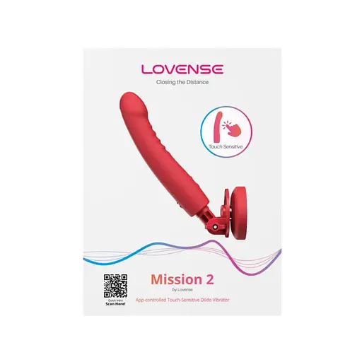 Вибратор Lovense Mission 2 27.2 см красный - фото 9