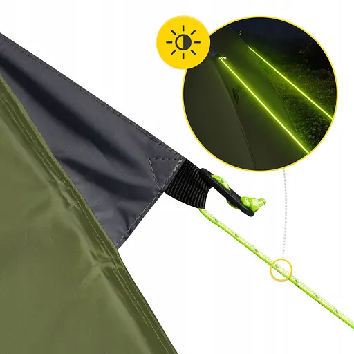 Намет туристичний Mountain Goat Prime Duo 2-місний Olive (P-5905973406567) - фото 9