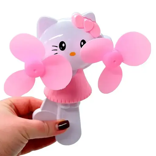 Вентилятор, механическая работа, герой Hello Kitty