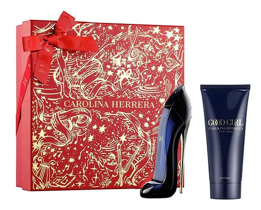 Набор Carolina Herrera Good Girl 50 мл парфюмированная вода, 100 мл лосьон для тела - фото 1