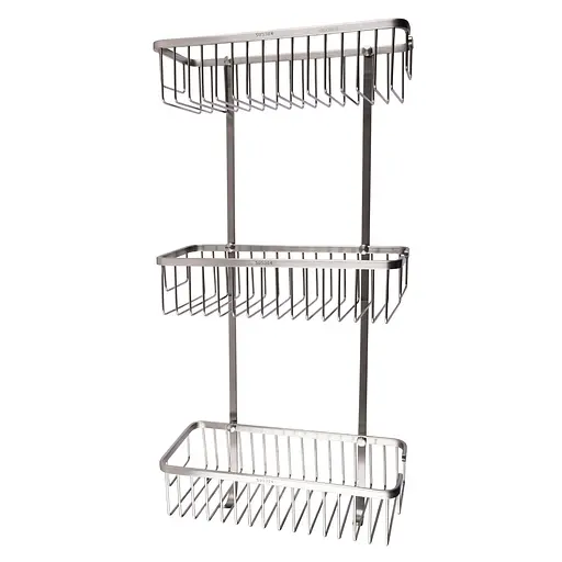 Полка тройная Globus Lux SQ9477, Нержавеющая сталь - фото 3