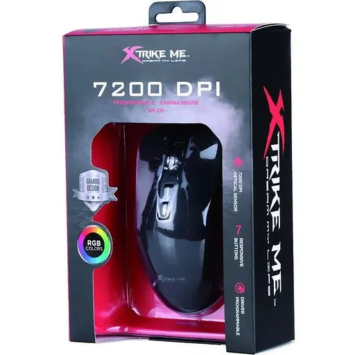 Мышь Xtrike Me GM-215 Black [102849] - фото 5