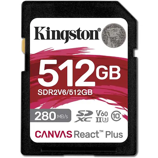Карта пам'яті Kingston SD 512GB C10 (SDR2V6/512GB) - фото 1
