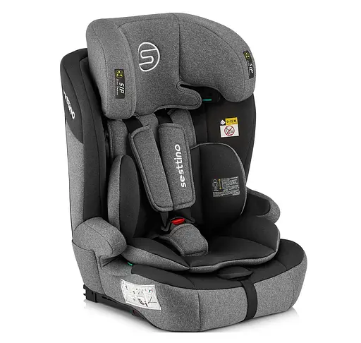 Автокрісло Sesttino Rocker 9-36 кг Isofix Grey