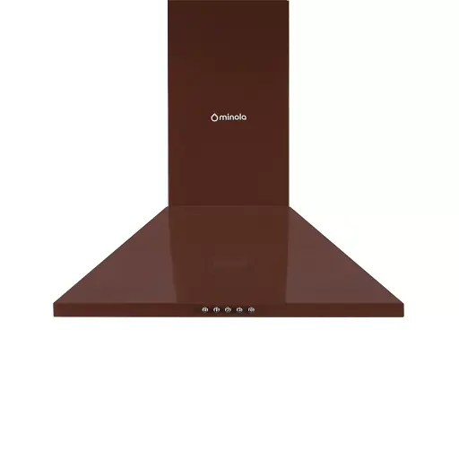 Вытяжка купольная Минола HK 5214 BR 700 LED