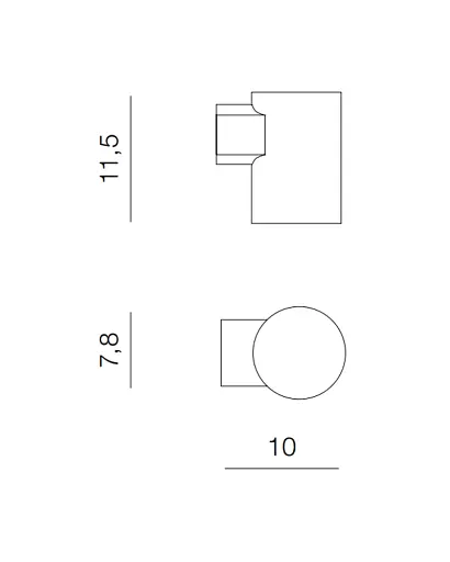 Вуличний світильник Azzardo AZ5225 Roland LED 1x9W 3000K 800Lm IP65 графітовий - фото 2