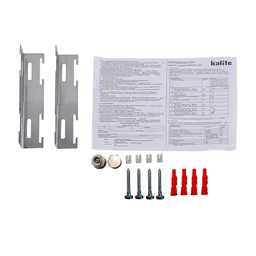 Радіатор сталевий панельний Kalite 22 бок 300x1200 000022303, Білий - фото 4