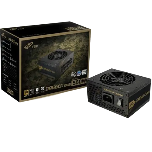 Блок живлення FSP Dagger Pro 550W 80+ Gold (SDA2-550) - фото 2