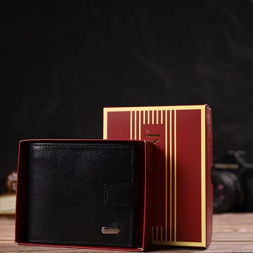 Мужской кожаный кошелек Canpellini 11.5х9.7х2 см acs0025630 - фото 8