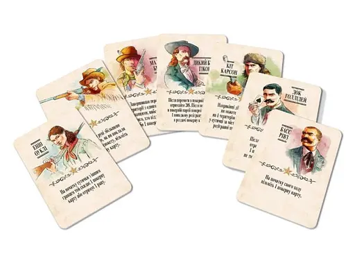 Настольная игра Woodcat Легенды Дикого Запада (Western Legends) (укр.) (W0016) - фото 6