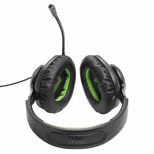 Игровая гарнитура JBL Quantum 100X (JBLQ100XBLKGRN) - фото 6