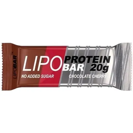Батончик LipoBar Protein Bar, 50 грам - Шоколад-вишня