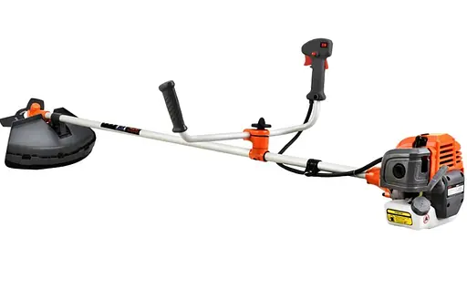 Бензинова мотокоса GTM CN330D з ножем та косильною головкою - фото 2