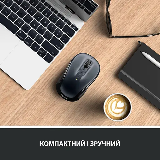 Беспроводная мышь Logitech M325s Wireless Dark Silver (910-006812) - фото 2