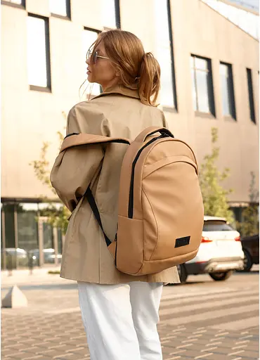 Рюкзак унисекс Sambag Zard LZN Бежевый 46 х 28 х 13 см (25000026) - фото 4