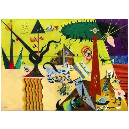 Пазл EuroGraphics Оброблена земля Жоан Міро 1000 елементів (6000-0858) - фото 2