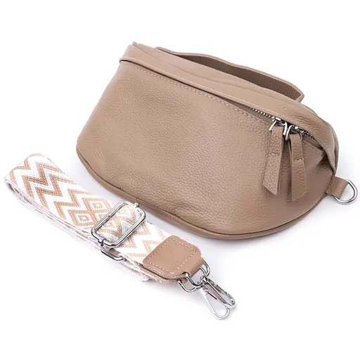 Кожаная женская сумка Vintage 24х16х6 см sum0026605 - фото 8