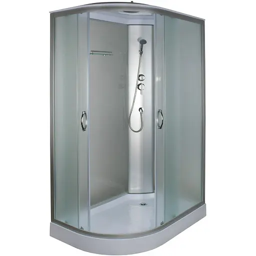 Душовий бокс BRAVO REGA L120FFSR, асиметричний, правий - фото 1