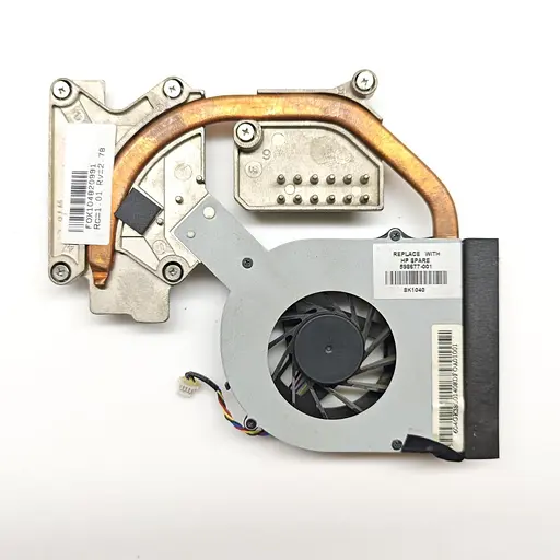 Система охолодження для ноутбуку HP Probook 4520s 4720s (598677-001) - фото 2