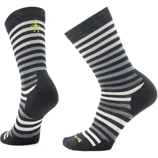 Носки Smartwool Everyday Spruce Street Crew Black/White L Smart Wool (1033-SW SW001736.960-L)