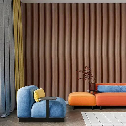 Рейка декоративна Wall Sticker WPC стінова 3000х160х23 мм Капучино SW-00001538 - фото 8