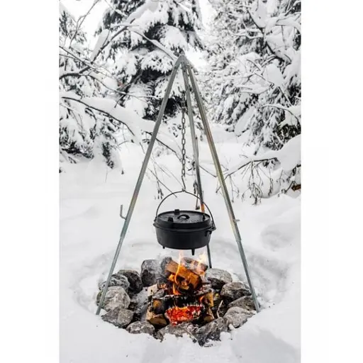 Котел-жаровня чугунная Petromax Dutch Oven ft6 на ножках 5.5 л (1017-ft6) - фото 2