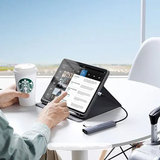 USB-хаб Ugreen CM473 4 в 1 USB-C / 4xUSB 3.0 (20841) [64640] - фото 3